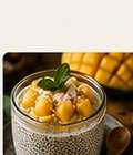Mango Coconut Chia Pudding